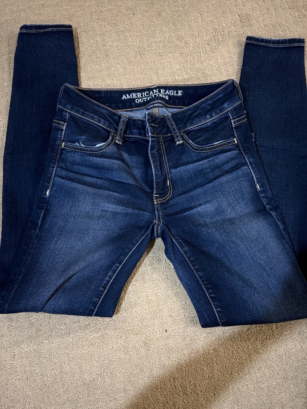 American Eagle Outfitters Navy Skinny Jeans
